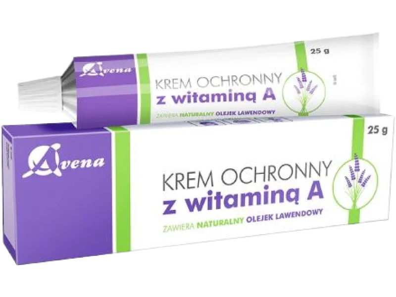 AVENA Krem ochronny z witaminą A, 30 g