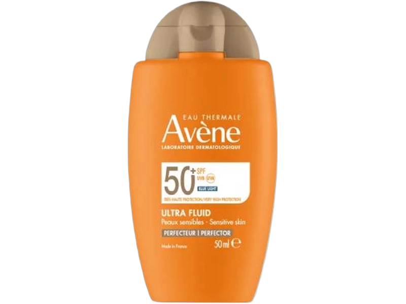 Avene bardzo wysoka ochrona przeciwsłoneczna ultra fluid perfector SPF50+, 50 ml