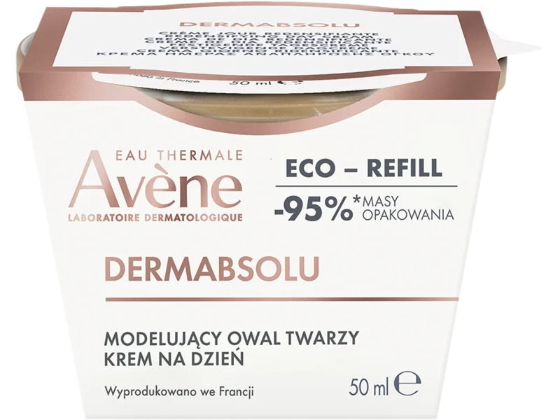 Avene Dermabsolu, modelujący owal twarzy na dzień (Refill), krem, 50 ml