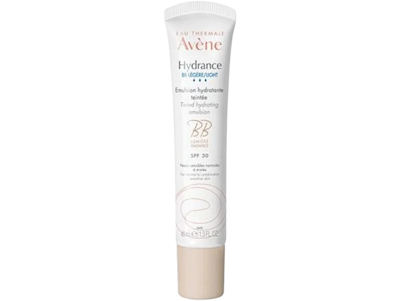 AVENE HYDRANCE krem BB Nawilżająca emulsja koloryzująca SPF30, 40 ml