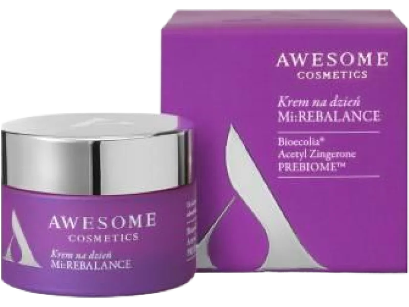 Awesome Cosmetics Mikrobiom Rebalance Krem na dzień, 50 ml