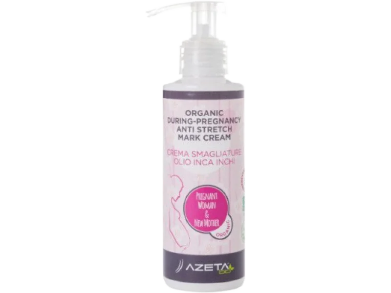 AZETA BIO Organiczny krem przeciw rozstępom dla kobiet w ciąży, 150 ml