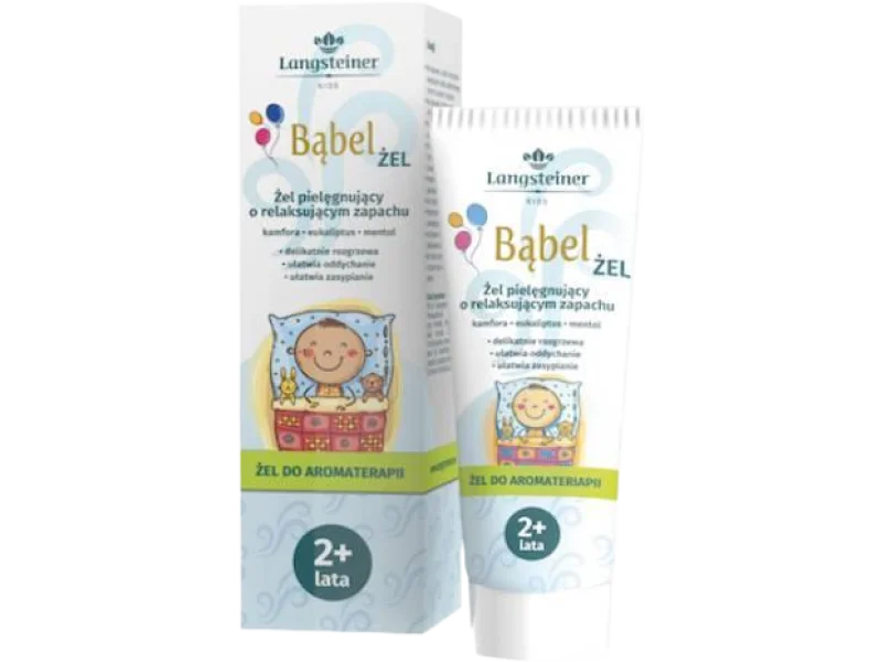 BĄBEL Żel pielęgnujący o relaksującym zapachu do aromaterapii 2+, żel, 75 ml