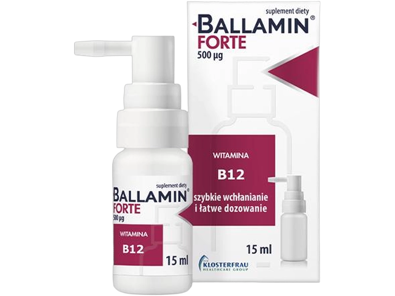 Ballamin Forte, spray, 500 µg, 15 ml