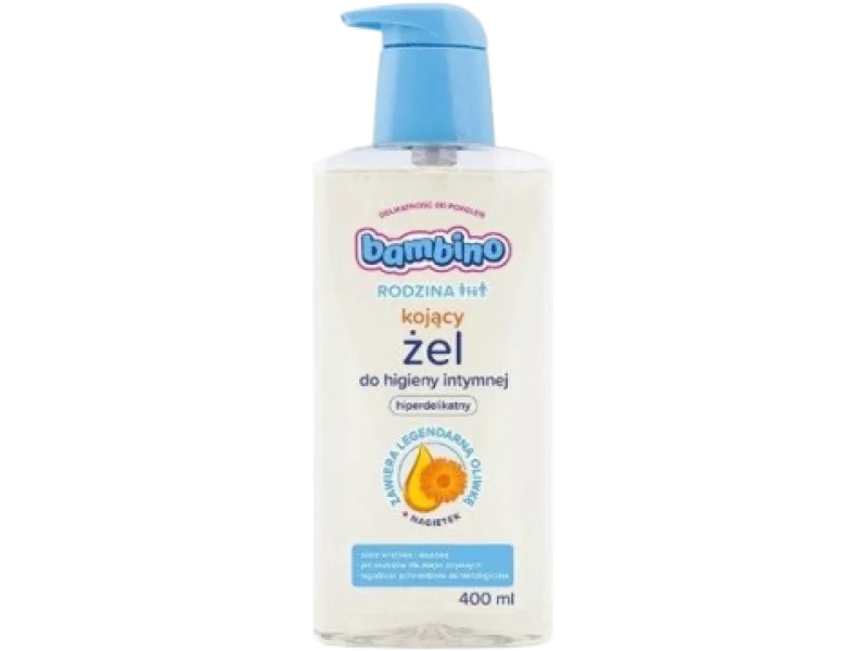 BAMBINO Rodzina żel do higieny intymnej kojący nagietek, 400 ml