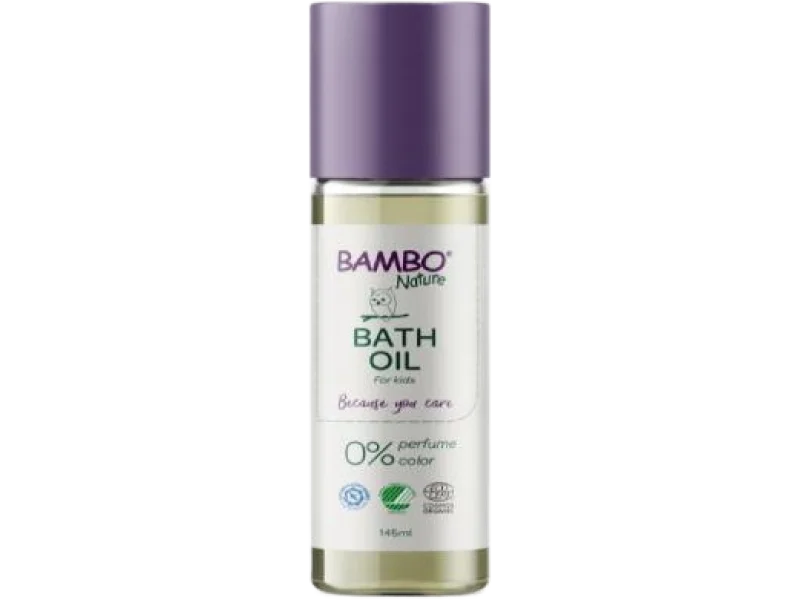 BAMBO Nature Olejek do kąpieli dla dzieci, 145 ml