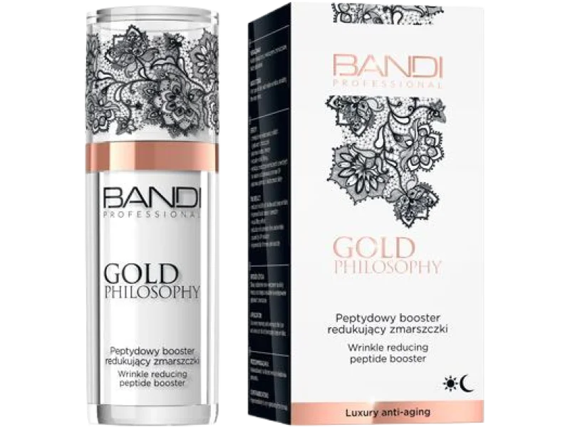 Bandi Gold Philosophy peptydowy booster redukujący zmarszczki, serum, 30 ml