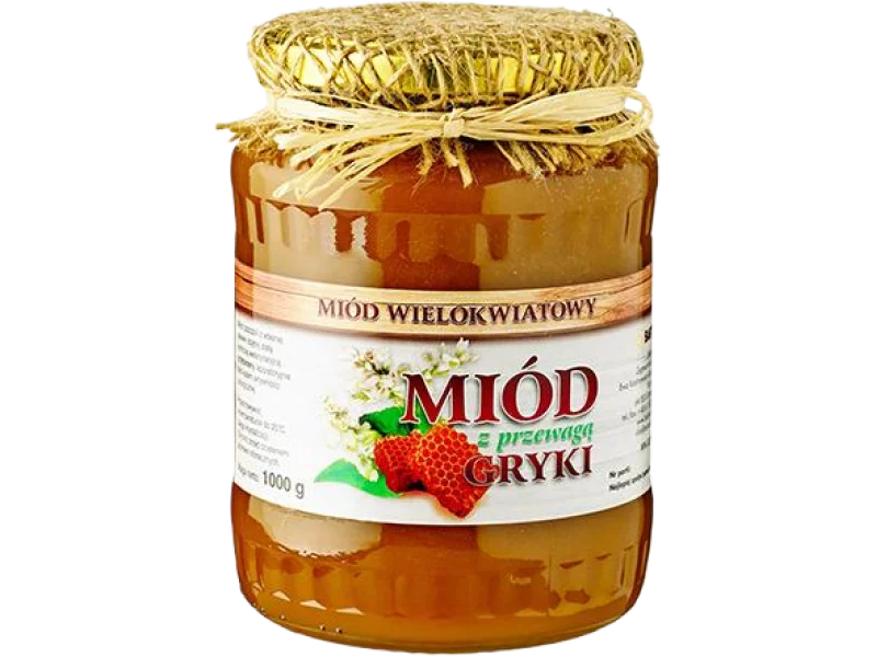 Bartpol Miód z przewagą gryki, 1000 g