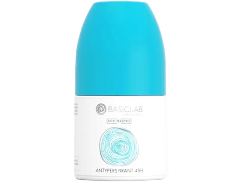 Basiclab Antyperspirant 48h, roll-on, 60 ml