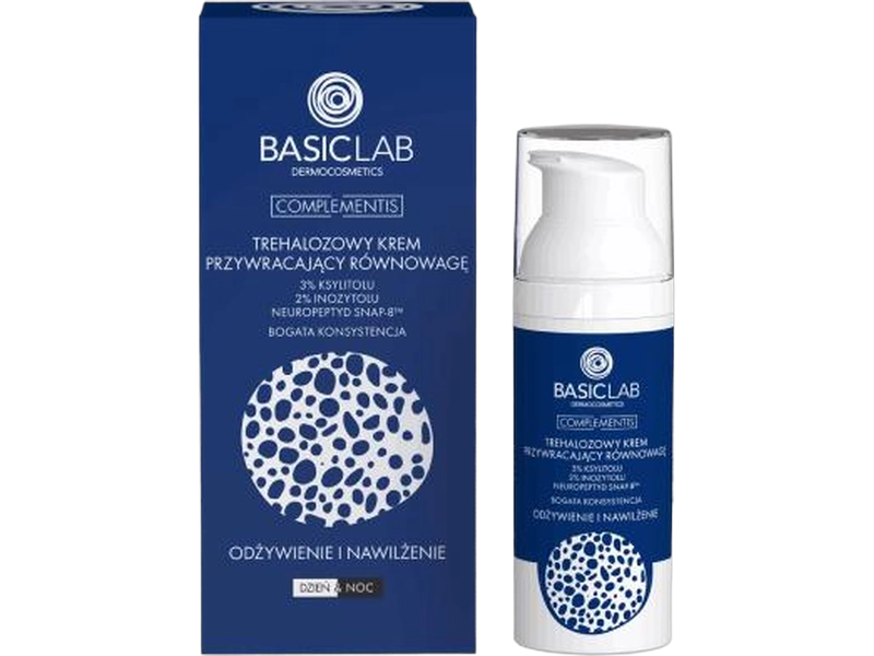Basiclab Complementis trehalozowy przywracający równowagę, krem, 50 ml