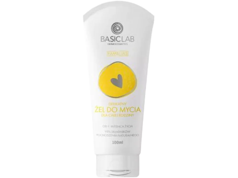 BasicLab delikatny żel do mycia dla całej rodziny, 100 ml
