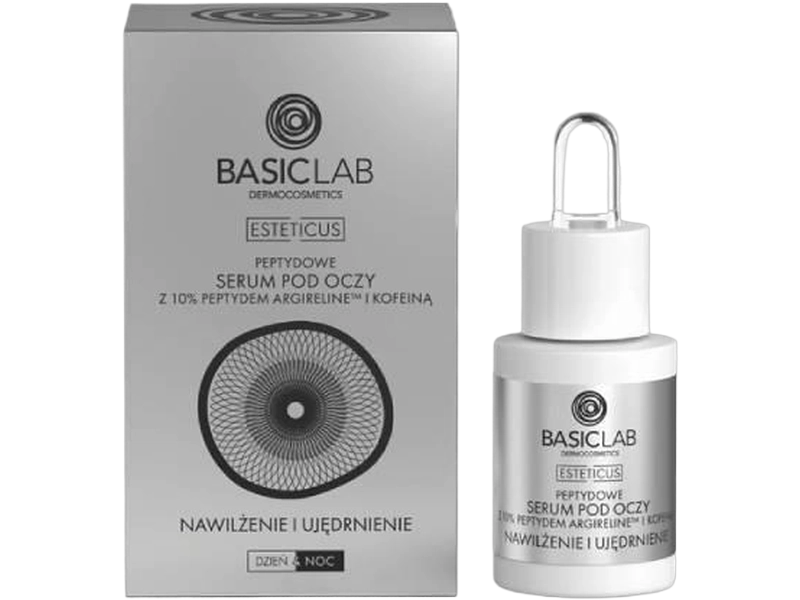 BasicLab Esteticus kuracja przeciwzmarszczkowa pod oczy, serum, 15 ml