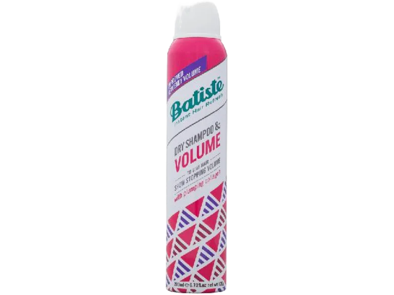 Batiste Volume suchy szampon zwiększający objętość włosów z kolagenem i keratyną, aerozol, 200 ml