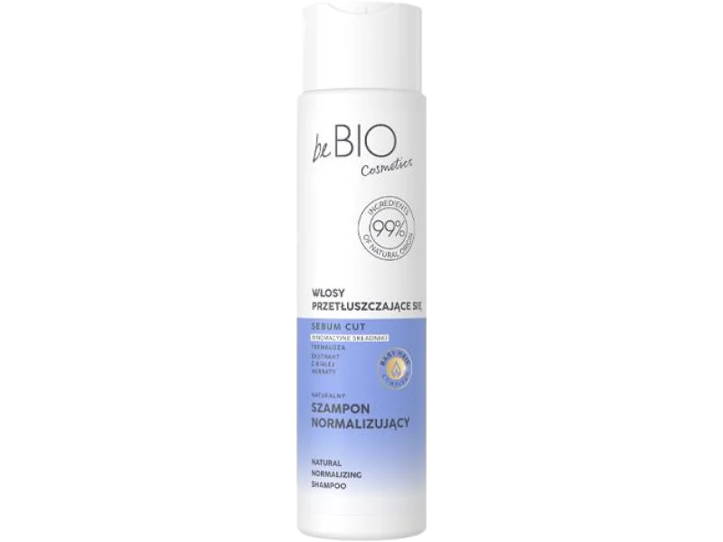BE BIO EWA CHODAKOWSKA Naturalny Szampon do włosów przetłuszczających się, 300 ml
