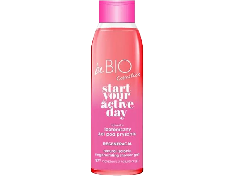 BE BIO EWA CHODAKOWSKA Start Your Active Day Regeneracja Naturalny izotoniczny żel pod prysznic, 400 ml