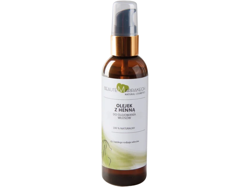 Beaute Marrakech naturalny olejek z henną do olejowania włosów 100% naturalny, 100 ml
