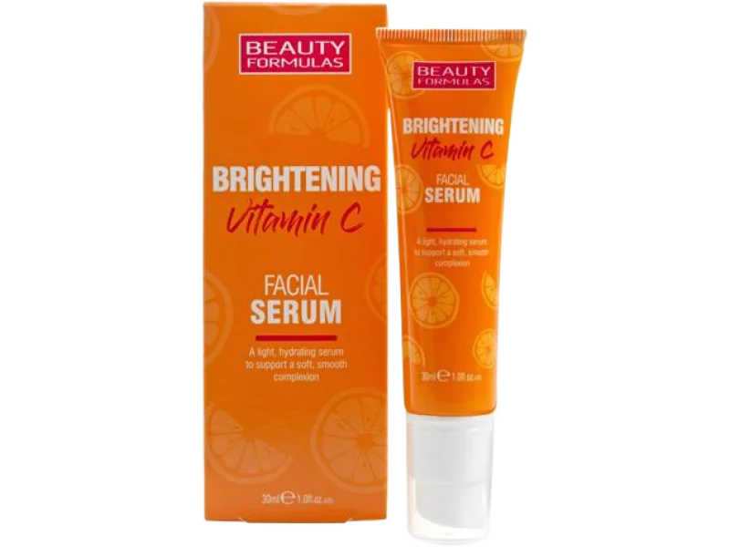 Beauty Formulas Brightening Vitamin C rozjaśniające do twarzy z witaminą C, serum, 30 ml