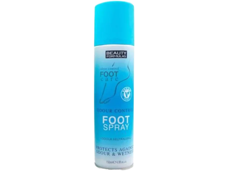 BEAUTY FORMULAS Dezodorant do stóp, aerozol, 150 ml