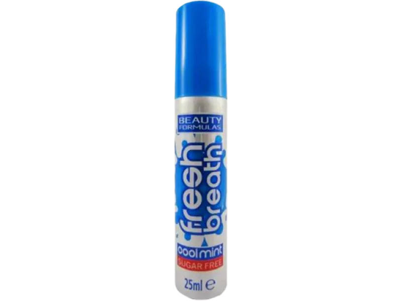 Beauty Formulas Fresh Breath odświeżacz do ust cool mint, spray, 25 ml