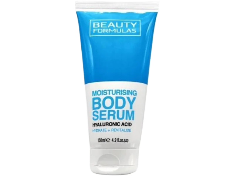 BEAUTY FORMULAS Nawilżające serum do ciała z kwasem hialuronowym, 150 ml