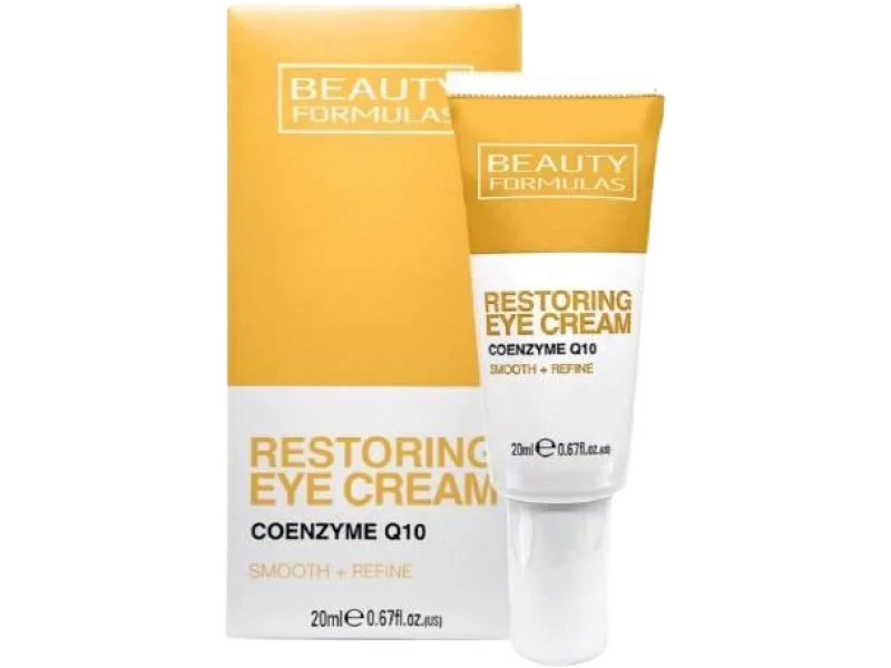BEAUTY FORMULAS Odbudowujący krem pod oczy Koenzym Q10, 20 ml