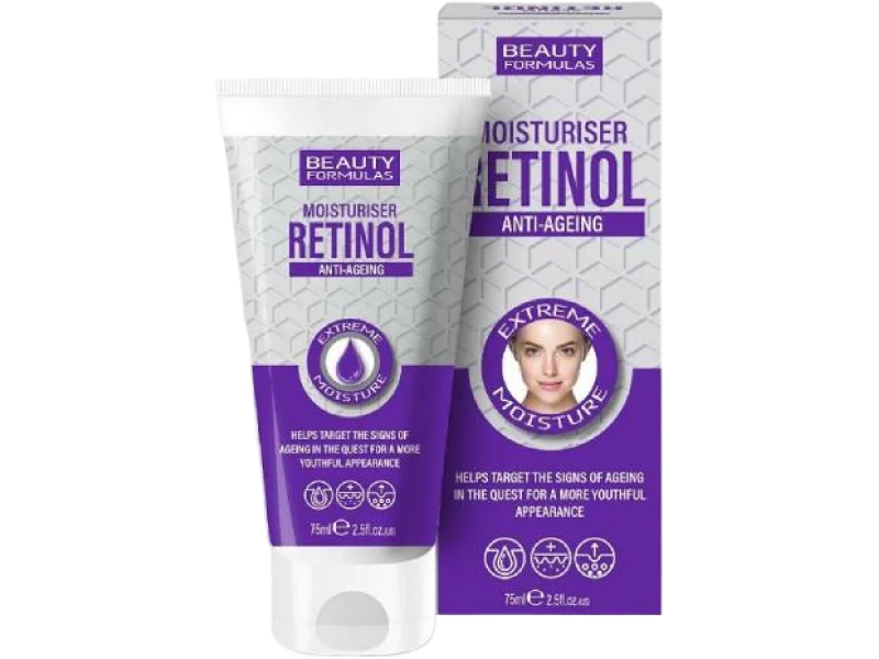 BEAUTY FORMULAS RETINOL Krem nawilżający, 75 ml