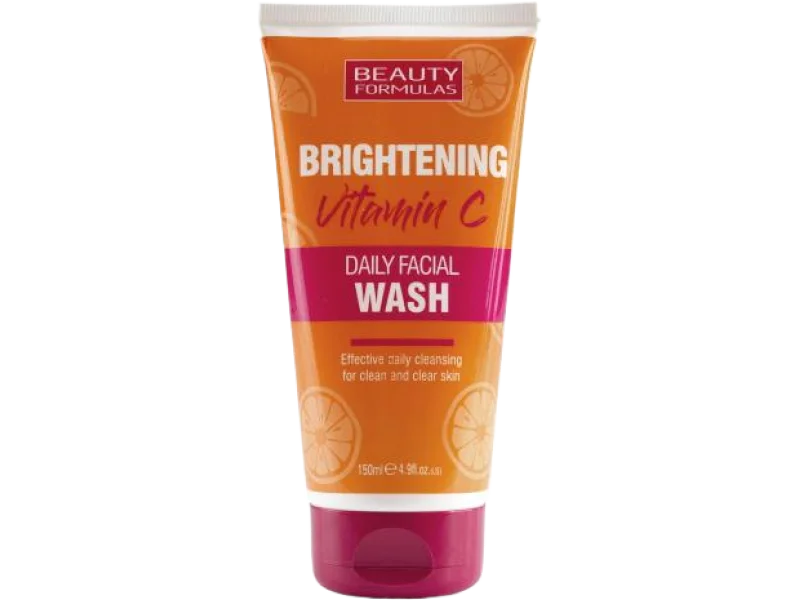 Beauty Formulas żel oczyszczający do twarzy z witaminą C, żel na skórę, 150 ml