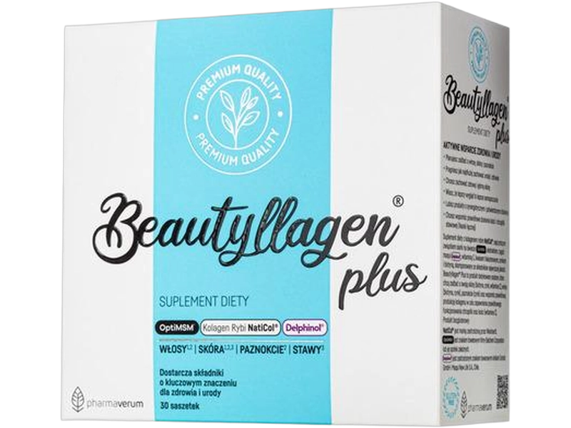 Beautyllagen Plus, saszetki, 30 sasz.