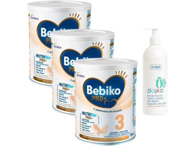 Bebiko Pro+ 3 Mleko modyfikowane dla dzieci powyżej 1. roku życia, proszek, 700 g