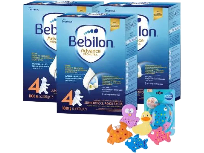Bebilon 4 Advance Pronutra Junior Formuła na bazie mleka po 2. roku życia, proszek, 1000 g