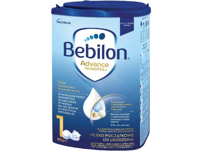 Bebilon Advance Pronutra 1 Mleko początkowe od urodzenia, proszek, 1000 g