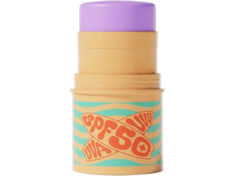 Bell Surf Stick Kolorowy sztyft przeciwsłoneczny SPF 50+ Fioletowy, 6,8 g
