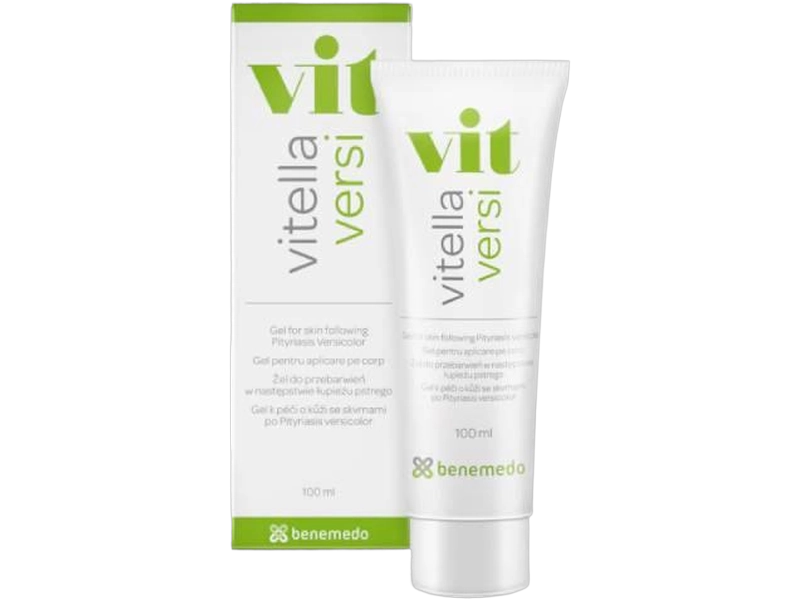 Benemedo Vitella versi żel do przebarwień w następstwie łupieżu pstrego, 100 ml