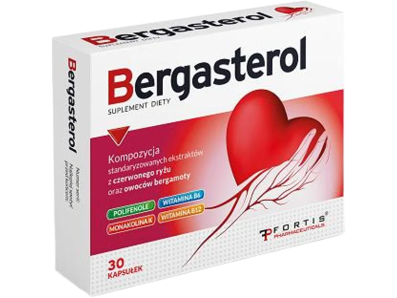 Bergasterol, kapsułki, 30 kaps.