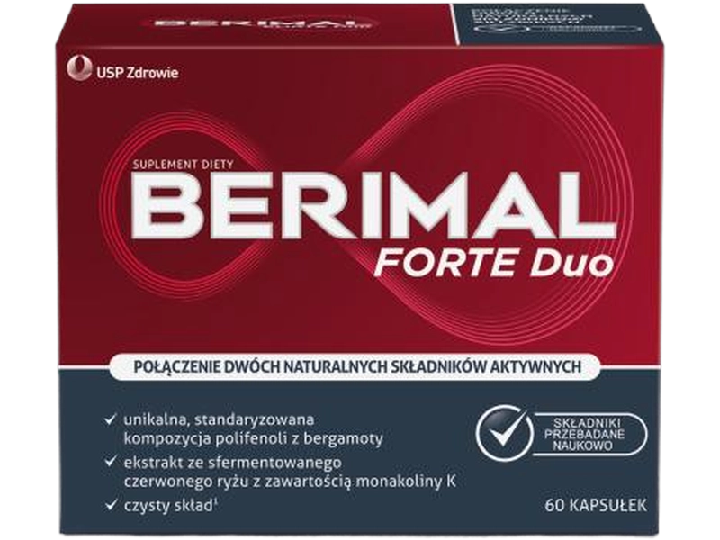 Berimal Forte Duo, kapsułki, 60 kaps.