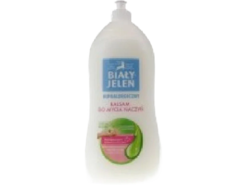 BIAŁY JELEŃ Hipoalergiczny balsam do mycia naczyń z rumiankiem i alantoiną, płyn, 1000 ml
