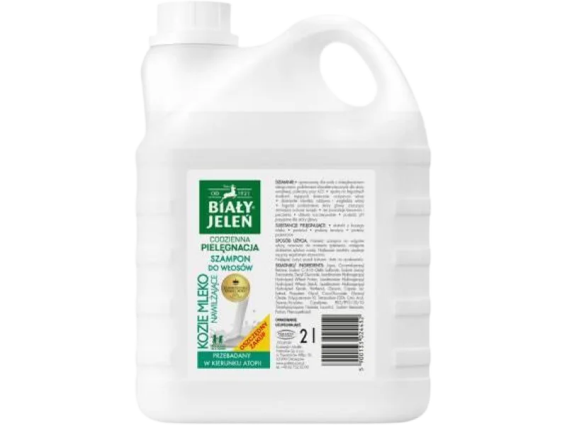 Biały Jeleń kozie mleko, szampon, 2 ml
