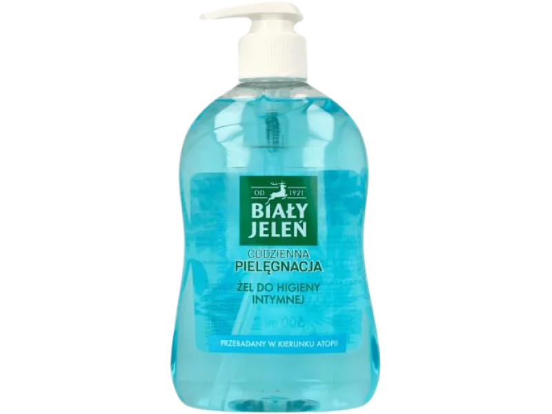 BIAŁY JELEŃ Żel do higieny intymnej z bławatkiem, żel, 500 ml
