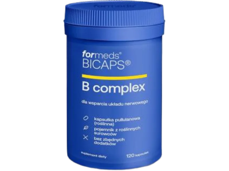 Bicaps B Complex, kapsułki, 120 kaps.
