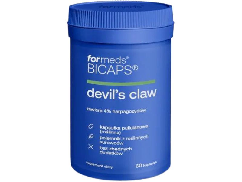 BICAPS Devil’s claw, kapsułki twarde, 60 kaps.