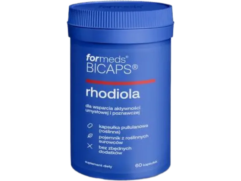 Bicaps Rhodiola, kapsułki, 60 kaps.