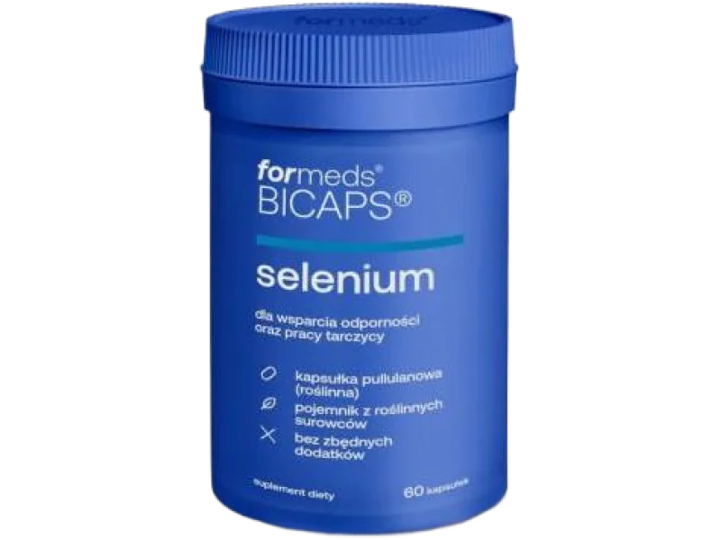 BICAPS Selenium, kapsułki, 200 µg, 60 kaps.
