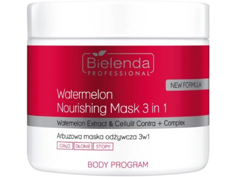 BIELENDA Arbuzowa maska odżywcza 3w1, 600 ml