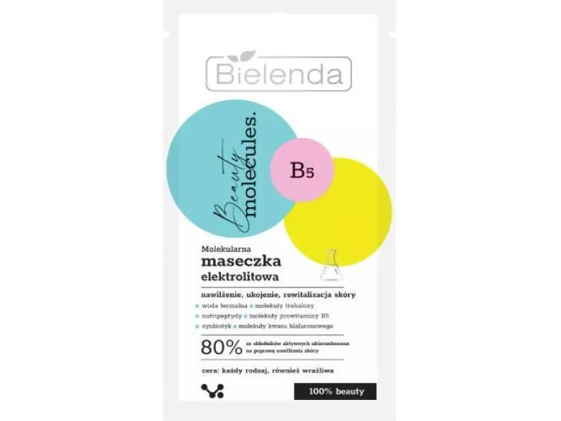 Bielenda Beauty Molecules elektrolitowa molekularna, maska, 8 g