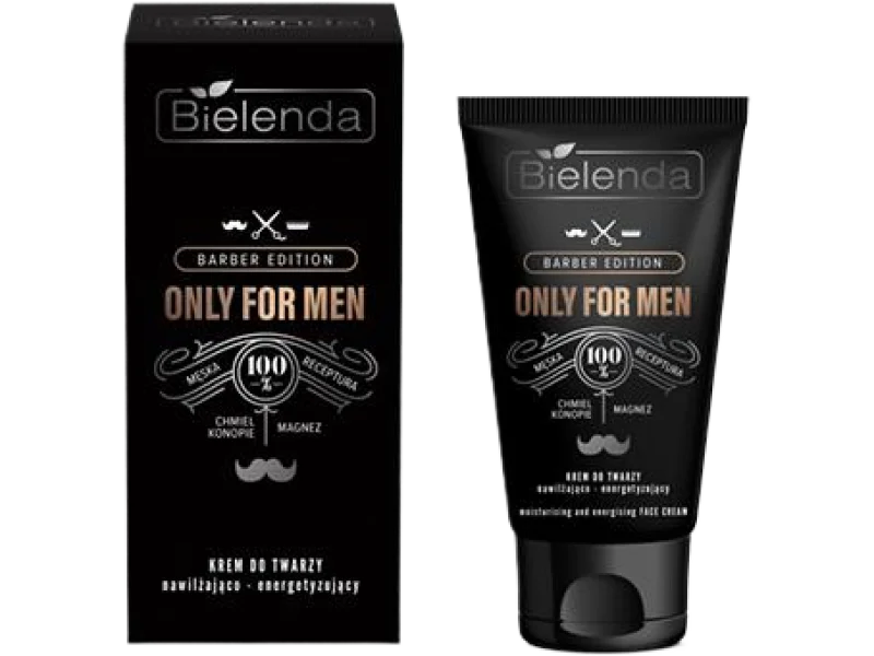 Bielenda Only For Men Barber Edition krem nawilżająco-energetyzujący, 50 ml