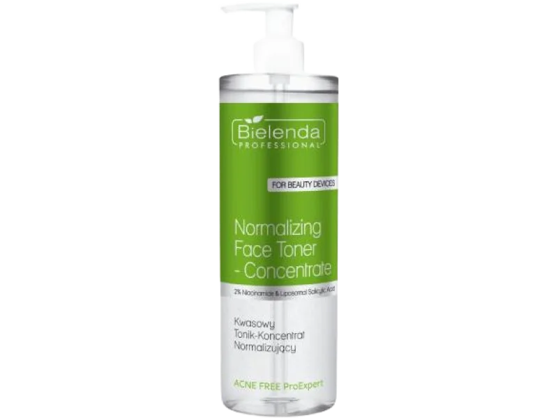 BIELENDA PROFESSIONAL ACNE FREE ProExpert Kwasowy koncentrat – tonik normalizujący, płyn, 500 ml