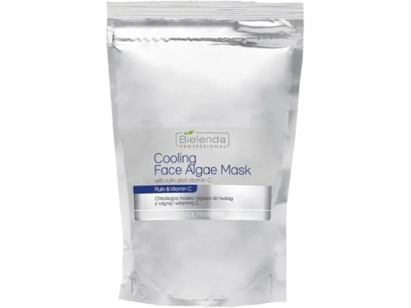 BIELENDA PROFESSIONAL Chłodząca maska algowa do twarzy z rutyną i witaminą C, 190 g