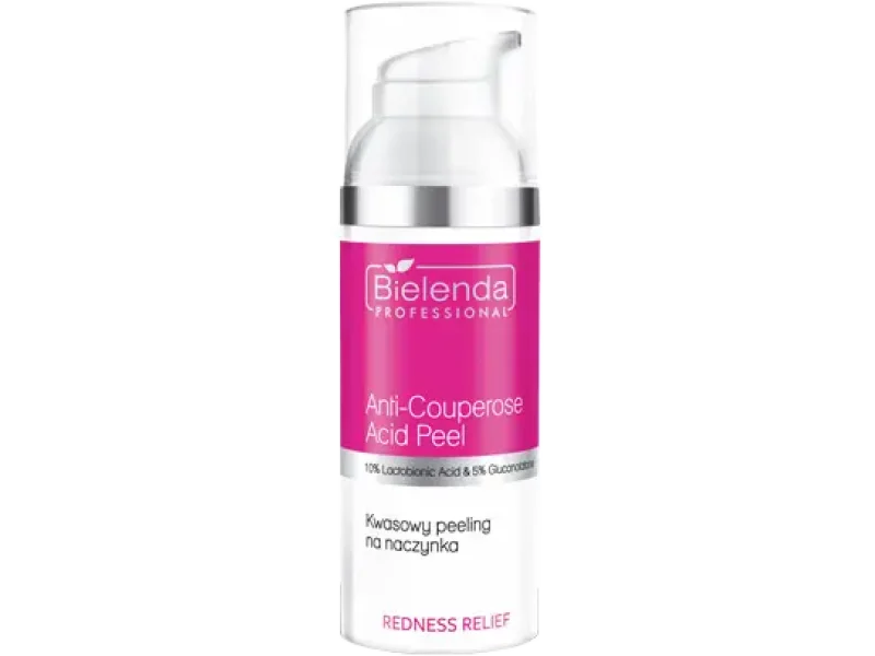 Bielenda Professional IS REDNESS RELIEF kwasowy peeling na naczynka, żel, 50 ml