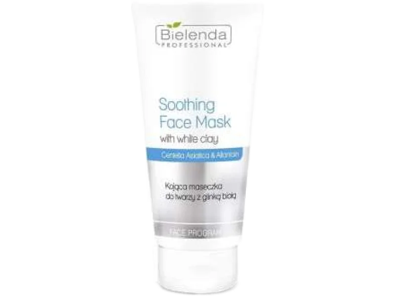 BIELENDA Professional Kojąca maseczka do twarzy z glinką białą, maska, 150 g