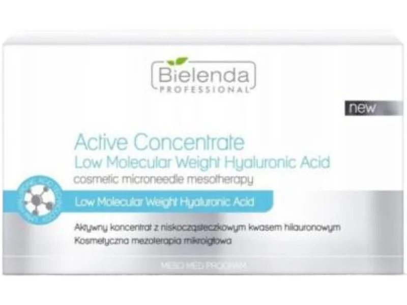 Bielenda Professional koncentrat aktywny z niskocząsteczkowym kwasem hialuronowym, serum, 10 ml